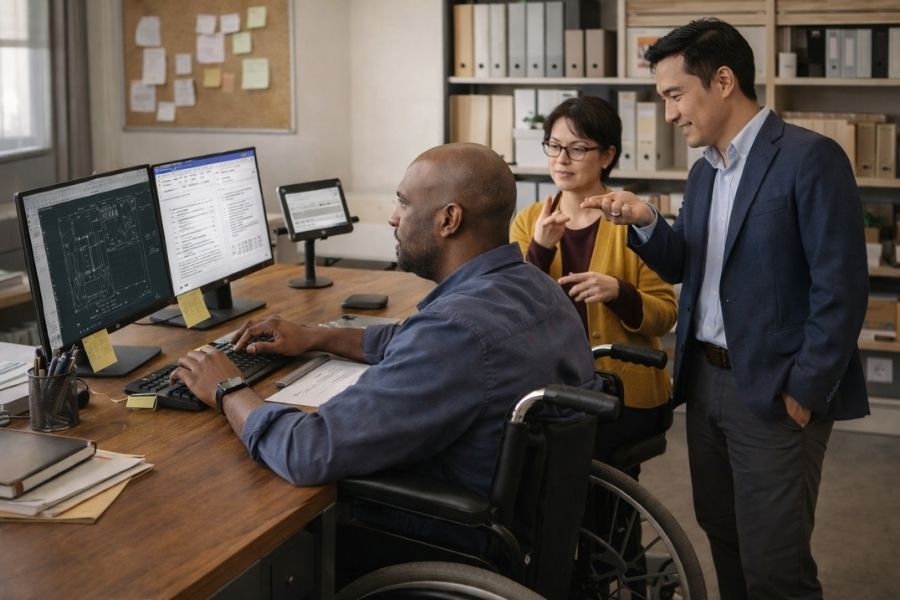 Adaptación de los puestos de trabajo