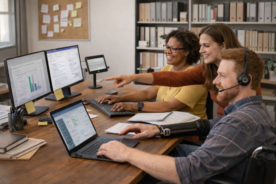 Apoyos para personas con discapacidad